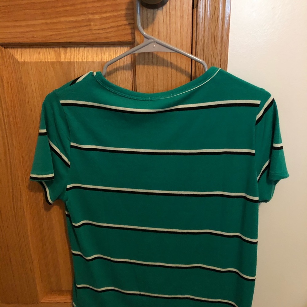 Striped Green T-shirt - Picture 2 of 2